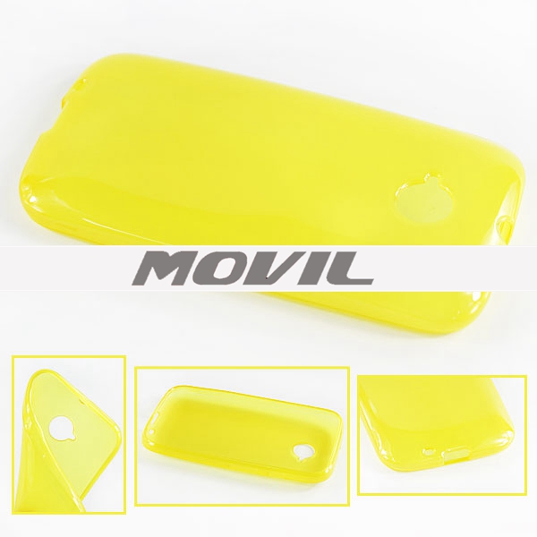 NP-2125 Matorrales interior tpu funda para Motorola Moto E-4